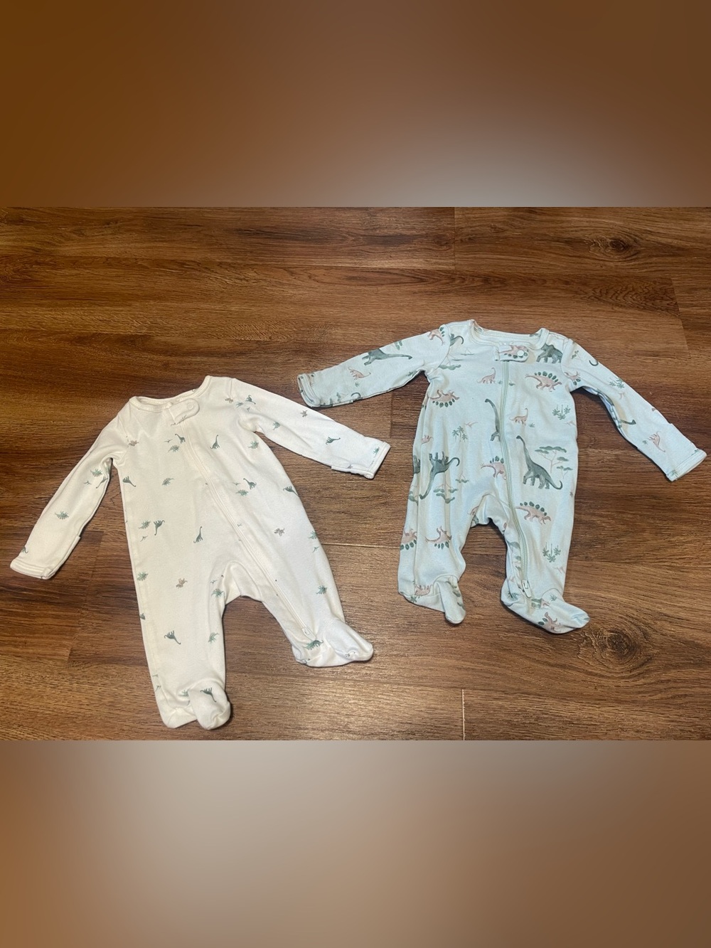 NWOT Newborn Dinosaur Pajamas